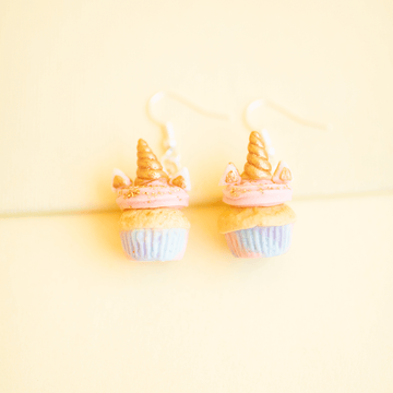 Unicorn Cupcake Earrings