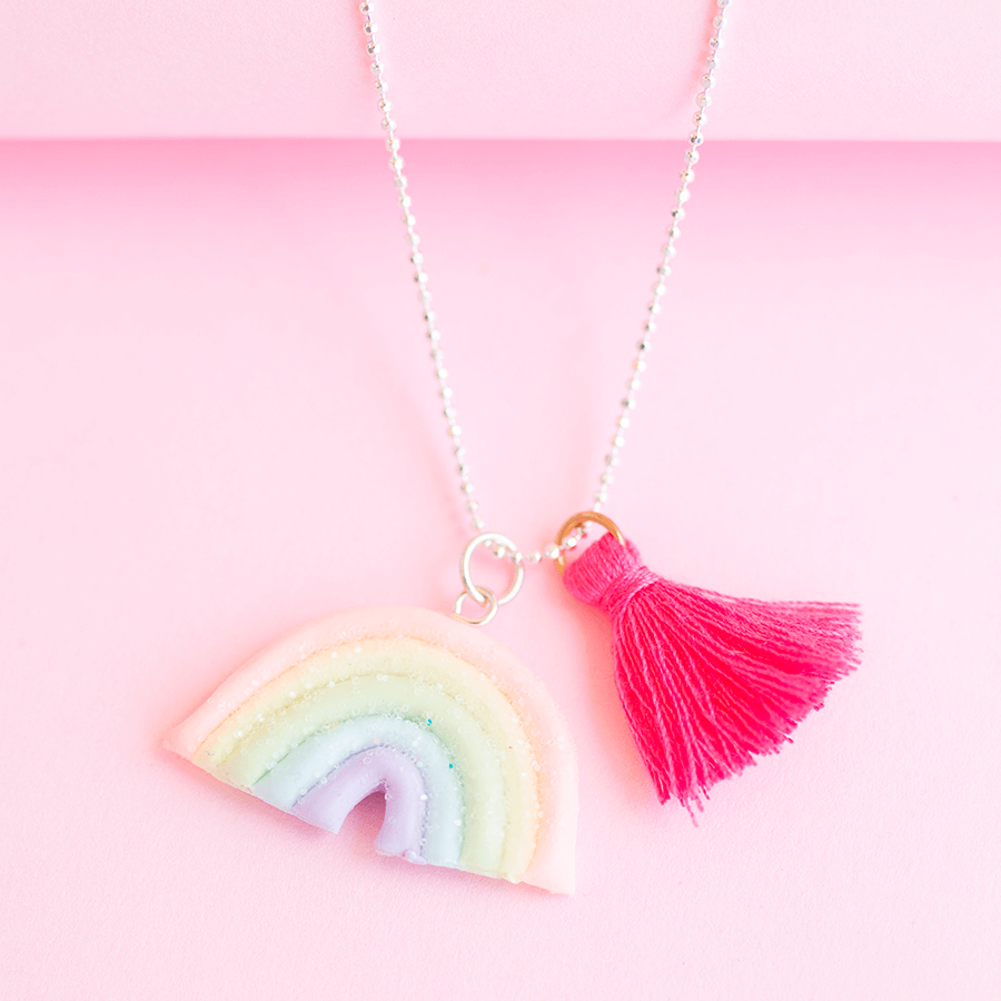Rainbow-necklace-gift