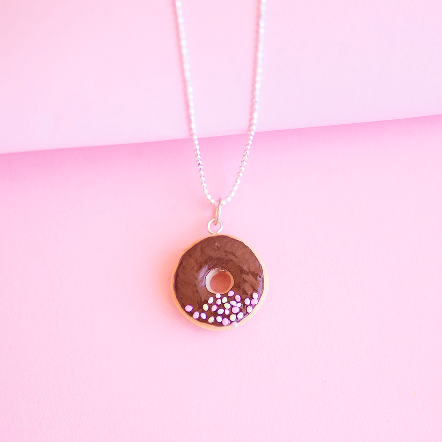 Chocolate-donut-necklace-gifts-for-her-unique-gifts