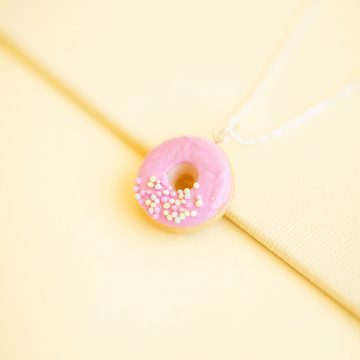 Strawberry Donut Necklace