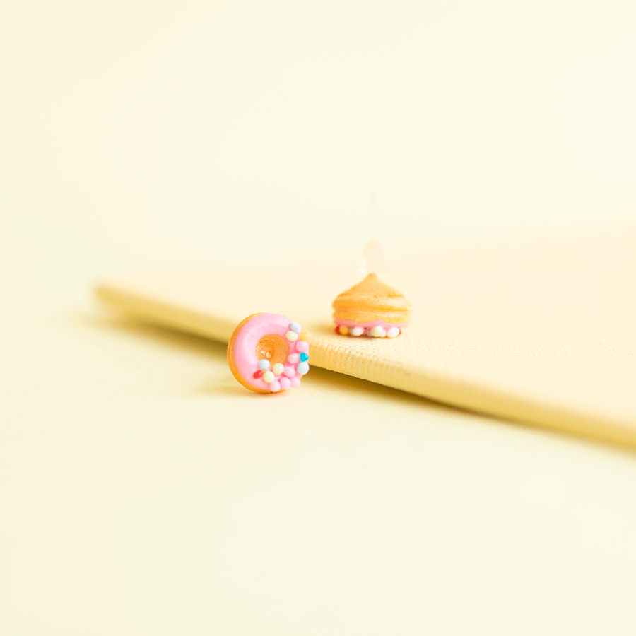 strawberry-donut-earrings-gift